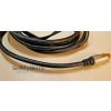 Commodore C64 C128 High Quality S-VIDEO HD 75 Ohm CVBS Video Cable TV GOLD RCA